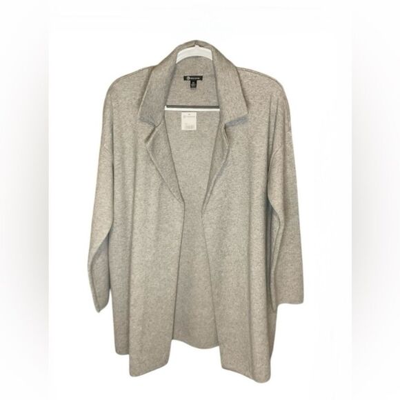 VERSONA Sweater Cardigan Jacket Gray  M - Picture 1 of 3